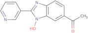 1-(1-Hydroxy-2-pyridin-3-yl-1H-benzimidazol-6-yl)ethanone