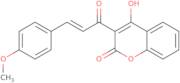 4-Hydroxy-3-[(2E)-3-(4-methoxyphenyl)prop-2-enoyl]-2H-chromen-2-one