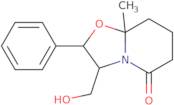 3-(Hydroxymethyl)-8a-methyl-2-phenylhexahydro-5H-[1,3]oxazolo[3,2-a]pyridin-5-one