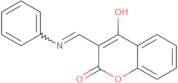 4-Hydroxy-3-[(E)-(phenylimino)methyl]-2H-chromen-2-one