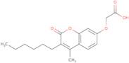 [(3-Hexyl-4-methyl-2-oxo-2H-chromen-7-yl)oxy]acetic acid