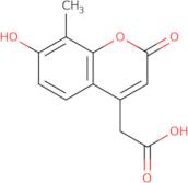 (7-Hydroxy-8-methyl-2-oxo-2H-chromen-4-yl)acetic acid