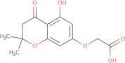 [(5-Hydroxy-2,2-dimethyl-4-oxo-3,4-dihydro-2H-chromen-7-yl)oxy]acetic acid