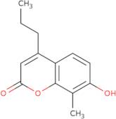 7-Hydroxy-8-methyl-4-propyl-2H-chromen-2-one