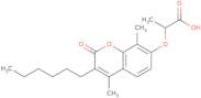 2-[(3-Hexyl-4,8-dimethyl-2-oxo-2H-chromen-7-yl)oxy]propanoic acid