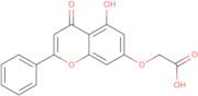 [(5-Hydroxy-4-oxo-2-phenyl-4H-chromen-7-yl)oxy]acetic acid