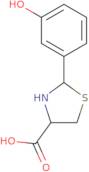 (4R)-2-(3-Hydroxyphenyl)-1,3-thiazolidine-4-carboxylic acid