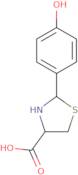 (4R)-2-(4-Hydroxyphenyl)-1,3-thiazolidine-4-carboxylic acid