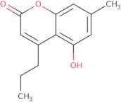 5-Hydroxy-7-methyl-4-propyl-2H-chromen-2-one