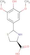 (4S)-2-(4-Hydroxy-3,5-dimethoxyphenyl)-1,3-thiazolidine-4-carboxylic acid