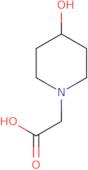 (4-Hydroxypiperidin-1-yl)acetic acid