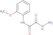 2-Hydrazino-N-(2-methoxyphenyl)-2-oxoacetamide