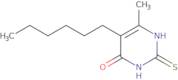 5-Hexyl-2-mercapto-6-methylpyrimidin-4(3H)-one