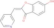(2E)-6-Hydroxy-2-(pyridin-3-ylmethylene)-1-benzofuran-3(2H)-one