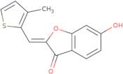 (2Z)-6-Hydroxy-2-[(3-methyl-2-thienyl)methylene]-1-benzofuran-3(2H)-one