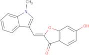 (2Z)-6-Hydroxy-2-[(1-methyl-1H-indol-3-yl)methylene]-1-benzofuran-3(2H)-one