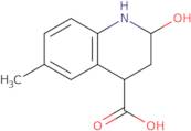 2-Hydroxy-6-methyl-1,2,3,4-tetrahydroquinoline-4-carboxylic acid