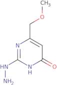 2-Hydrazino-6-(methoxymethyl)pyrimidin-4(3H)-one