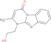 1-(2-Hydroxyethyl)-2-methylpyrimido[1,2-a]benzimidazol-4(1H)-one