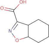 3a,4,5,6,7,7a-Hexahydro-1,2-benzisoxazole-3-carboxylic acid