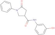 N-(3-Hydroxyphenyl)-5-oxo-1-phenylpyrrolidine-3-carboxamide