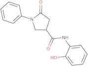 N-(2-Hydroxyphenyl)-5-oxo-1-phenylpyrrolidine-3-carboxamide