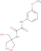 N-[2-Hydroxy-1,1-bis(hydroxymethyl)ethyl]-N'-(3-methoxyphenyl)ethanediamide