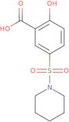 2-Hydroxy-5-(piperidin-1-ylsulfonyl)benzoic acid