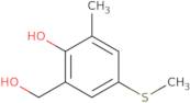 2-(Hydroxymethyl)-6-methyl-4-(methylthio)phenol