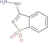 3-Hydrazino-1,2-benzisothiazole 1,1-dioxide