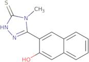 5-(3-Hydroxy-2-naphthyl)-4-methyl-2,4-dihydro-3H-1,2,4-triazole-3-thione