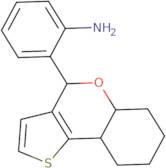 [2-(5a,6,7,8,9,9a-Hexahydro-4H-thieno[3,2-c]chromen-4-yl)phenyl]amine