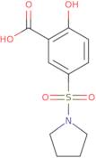 2-Hydroxy-5-(pyrrolidin-1-ylsulfonyl)benzoic acid