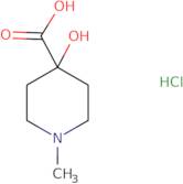 4-Hydroxy-1-methylpiperidine-4-carboxylic acid hydrochloride