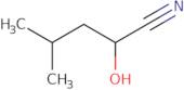 2-Hydroxy-4-methylpentanenitrile