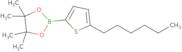 2-(5-Hexylthiophen-2-yl)-4,4,5,5-tetramethyl-1,3,2-dioxaborolane