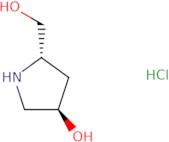 (3R,5S)-5-(Hydroxymethyl)pyrrolidin-3-ol hydrochloride