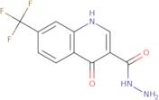 4-Hydroxy-7-(trifluoromethyl)-3-quinolinecarbohydrazide