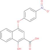 1-Hydroxy-4-(4-nitrophenoxy)-2-naphthoicacid