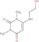 6-(2-Hydroxyethylamino)-1,3-dimethyl-1H-pyrimidine-2,4-dione