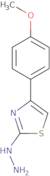 2-Hydrazino-4-(4-methoxyphenyl)-1,3-thiazole