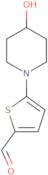 5-(4-Hydroxypiperidino)-2-thiophenecarbaldehyde