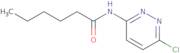 Hexanamide,n-(6-chloro-3-pyridazinyl)-