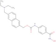 [4-[(Hydroxyamino)carbonyl]phenyl]carbamic acid[6-[(diethylamino)methyl]-2-naphthalenyl]methylester