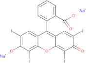 2-(6-Hydroxy-2,4,5,7-tetraiodo-3-oxo-3H-xanthen-9-yl)-benzoicacid disodiumsalt