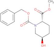 (2S,5R)-5-Hydroxy-1,2-piperidinedicarboxylic acid2-methyl 1-benzylester