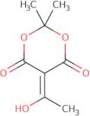 5-(1-Hydroxyethylidene)-2,2-dimethyl-1,3-dioxane-4,6-dione