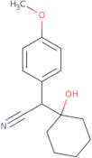(1-Hydroxycyclohexyl)-(4-methoxyphenyl)acetonitrile