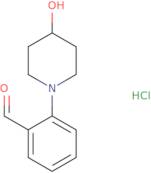 2-(4-Hydroxypiperidin-1-yl)benzaldehyde hydrochloride