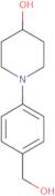 1-(4-Hydroxymethylphenyl)piperidin-4-ol